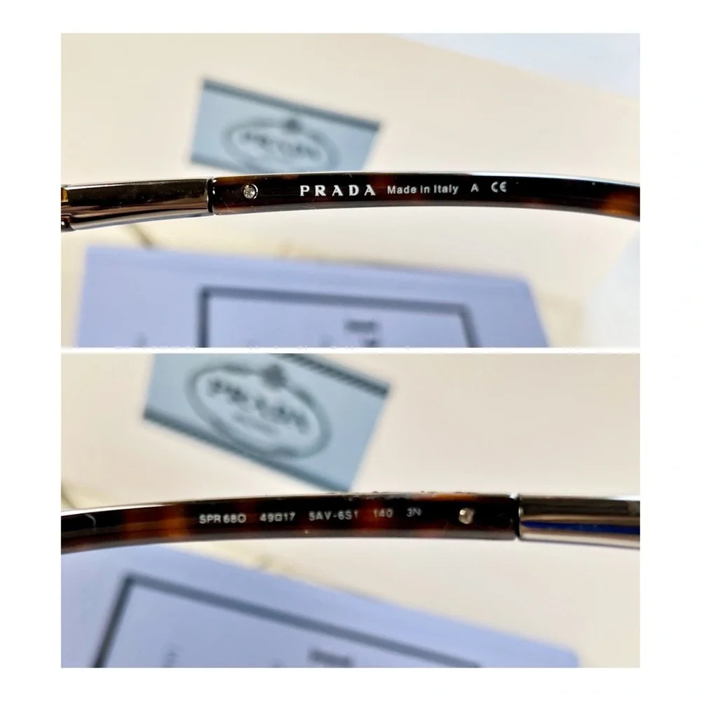 Prada Vintage Tortoise Sunglasses - Picture 3 of 11